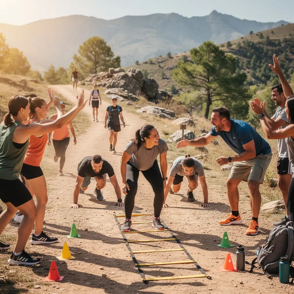 Un tazón colorido de frutas frescas y nueces, ideal para una dieta saludable y energética.
